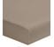 Drap Housse Coton Bonnet 30 Made In France Marron 120x200