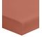 Drap Housse Coton Bonnet 30 Made In France Orange 200x200