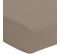 Drap Housse Bio Bonnet 40 Made In France Taupe 140x190