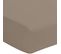 Drap Housse Bio Bonnet 40 Made In France Taupe 160x190