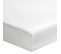 Drap Housse Satin De Coton Bonnet 30 Made In France Blanc 120x190