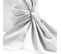 Taie De Traversin Satin De Coton Made In France Blanc 90 Cm (traversin)