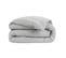 Housse De Couette Flanelle Gris 200x200