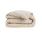 Housse De Couette Flanelle Beige 240x220