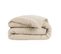 Housse De Couette Flanelle Beige 260x240