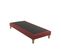 Sommier Déco Tapissier Rouge Crépuscule 70x190