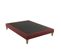 Sommier Déco Tapissier Rouge Crépuscule 130x190