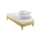 Ensemble Matelas Mousse, Sommier, Pieds, Couette Et Oreiller Aurore 100 Soutien Ferme 70 X 190