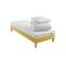 Ensemble Matelas Mousse, Sommier, Pieds, Couette Et Oreiller Aurore 200 Soutien Ferme 90 X 190