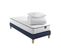 Ensemble Matelas Ressorts, Sommier, Pieds, Couette Et Oreiller Rêve 300 Soutien Très Ferme 80 X 200