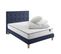 Ensemble Matelas Ressorts, Sommier, Pieds, Couette Et Oreiller Rêve 300 Soutien Très Ferme 140 X 200