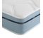 Ensemble Matelas Mousse Accueil Mémoire De Forme, Sommier, Pieds, Couette, Oreiller Songe 500 90x210