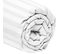 Drap Housse Satin Blanc 140x190