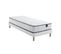 Ensemble Matelas Ressorts, Sommier Lune Et Pieds Rêve 300 Soutien Ferme 80x200 - 1 Personne