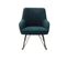 Fauteuil Rocking Chair Bouclette Vert