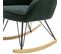 Fauteuil Rocking Chair Bouclette Vert