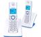 Téléphone Sans Fil F530 Duo Mains Libres Bleu Sans Répondeur Ecran Lcd