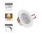 Lot De 3 Spots Encastrable LED Intégrés - Dimmable Et Orientable - Cons. 4.5 (eq. 50w) - 345 Lumens