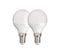 Lot De 2 Ampoules LED P45 - Culot E14 - Classique