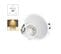 Spot Gu10 50w 2700k Rond Profond Blanc Ip20