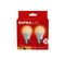 Lot de 2 ampoules LED standard TIMOTHEE E27 40W