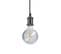 Ampoule LED Striée Globe E27  Blanc chaud