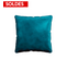 Coussin Velvet Bleu Paon