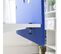 Panneau Acoustique Séparateur De Bureau, 120x60cm, Bleu