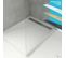 Receveur Extra Plat - 80x80x4 Cm - Blanc