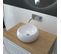 Vasque à Poser En Céramique Blanche Ronde - 40x15cm - Pop Bowl