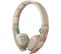 Casque arceau filaire Wishake Bt Headphones Beige