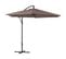 Parasol Jardin Déporté Alu "ilios" - Rond - Ø 3 M - Taupe