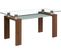 Table Repas "eva" - 150 X 80 X 75 Cm - Marron