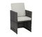 Lot De 2 Fauteuils Chicago - "florida" - Gris