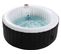 Spa Gonflable "saint Tropez" En Pvc - 4 Places - Noir