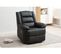 Fauteuil Relax "buckingham" - 85 X 93 X 100 Cm - Noir