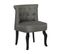 Fauteuil En Tissu "louisa" - 1 Place - Gris