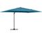 Parasol Jardin Déporté Alu "sun 4" - Rectangle - 3 X 4 M - Bleu