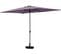 Parasol Jardin "sol 2" - Rectangle - 2 X 3 M - Violet