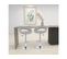 Lot De 2 Tabourets De Bar "bellini" - Gris