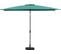 Parasol Jardin "sol 2" - Rectangle - 2 X 3 M - Vert + Dalles À Lester Incluses