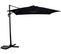 Parasol Jardin Déporté - 2.5 X 2.5 M - Noir