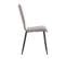 Lot De 2 Chaises En Velours "henley" - Gris Clair