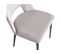 Lot De 2 Chaises En Velours "fedora" - Gris Clair