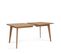 Kensal - Table À Manger Extensible 160(200)cm Bois - Couleur - Bois Clair