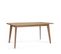 Kensal - Table À Manger Extensible 160(200)cm Bois - Couleur - Bois Clair