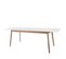 Skoll - Table À Manger Extensible 150-200x80cm - Couleur - Blanc