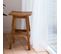 Tabouret De Bar En Acacia H66cm