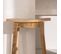 Tabouret De Bar En Acacia H66cm