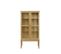 Abbeywood - Vitrine En Bois 2 Portes - Couleur - Bois Clair